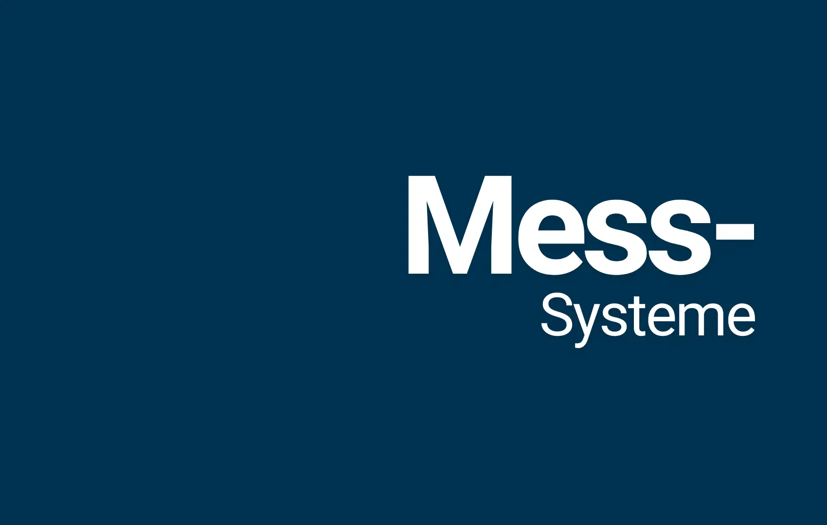 Messsysteme