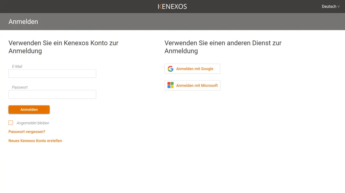 KENEXOS® Plattform